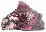 Magenta Erythrite Cystals on Matrix - Morocco #43179-1